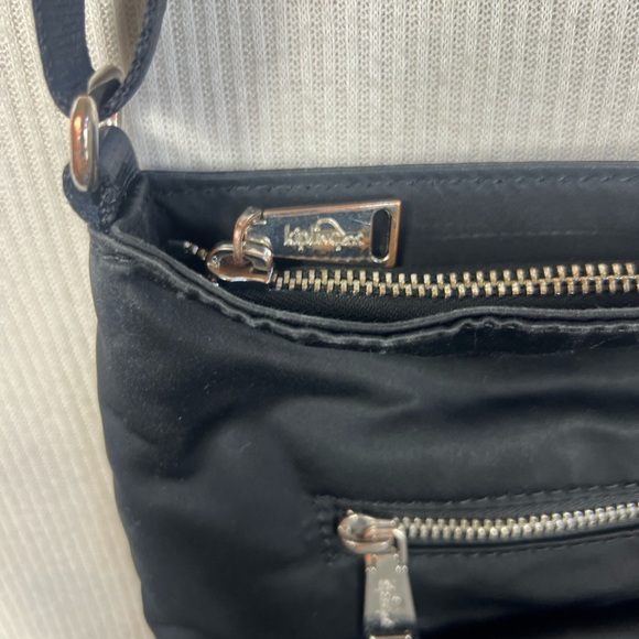Kipling Black Terner Crossbody Bag with Front & Back Pockets Adjustable Strap - Picture 4 of 11